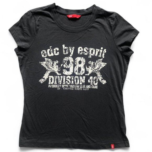 Esprit Grunge Baby Tee - Picture 1 of 5